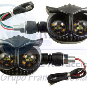 ENAC-0824PRO-RBM DIRECCIONAL LEDS MOTO ROJO/BLANCO+AMARILLO