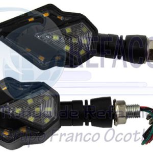 ENDIR-3213-1022A DIRECCIONAL LEDS BI-COLOR RUNNING IR1022 AMARILLO/