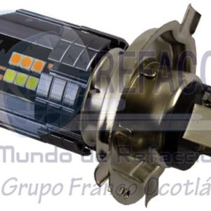 ENFOC-3215-455 FOCO LED ALUMINIO P/MOTO BICOLOR H4 12V 12W 1080LM