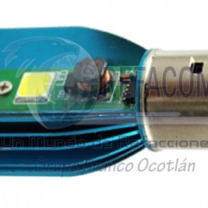 ENZF-0129AZ FOCO LED AZUL 18W BA20D DC10-95V