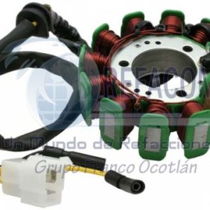 EST-3102-0016 ESTATOR 11 BOBINAS ITALIKA EX200
