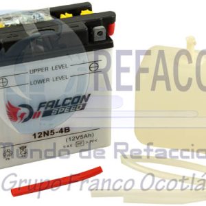 FALCON-12N5-4B BATERIA C/ACIDO FALCON SPEED ALTA CLAIDAD 12N5-4B