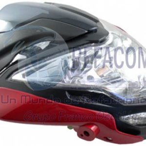 FAR-3211-0213 FARO COMPLETO BAJAJ PULSAR 200 ROJO