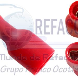 FDFD1.25-250 TERMINAL AISLADA HEMBRA ROJO CAL 22-16 T/FASTON