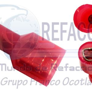 FDFN1.25-250 TERMINAL AISLADA HEMBRA ROJO CAL 22-16 C/NYLON