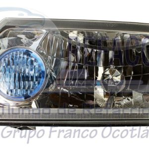 FFNN0102 FARO IZQ NISSAN TSURU III 05-17 C/OJO AZUL