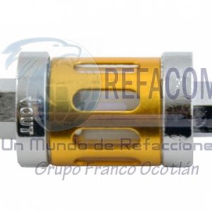 FIL-2600-0082D FILTRO GAS ALUMINIO IR0082 DORADO