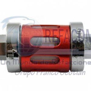 FIL-2600-0082T FILTRO GAS ALUMINIO IR0082 NARANJA
