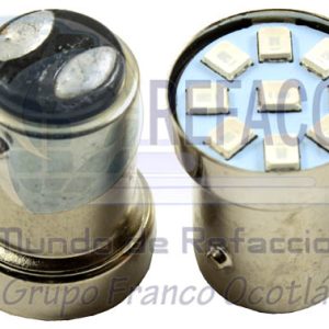 FO-1034LB FOCO LED BAY15D   12V  9SMD 2835 AZUL