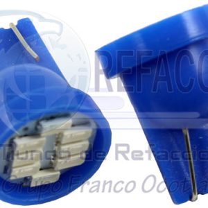 FO-1587B FOCO LED T10 8SMD 3014 12V AZUL