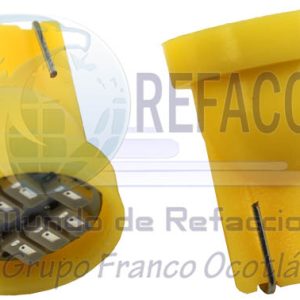 FO-1587Y FOCO LED T10 8SMD 3014 12V AMBAR