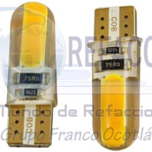 FO-CAN15812A FOCO LED T10 COB CANBUS AMARILLO JGO/2PZ