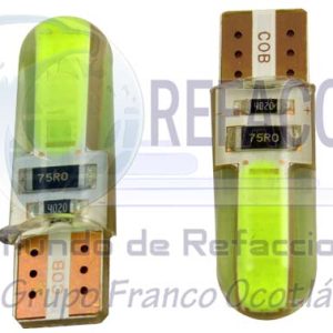 FO-CAN15812V FOCO LED T10 COB CANBUS VERDE JGO/2PZ