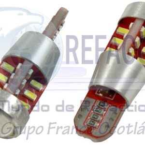 FO-CAN15827LC FOCO LED T10 27SMD 3014 CANBUS +FLASH 12V BLANCO