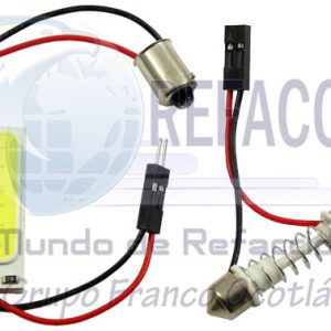 FO-CK24C FOCO CON 24 LEDS COB DE 3.6X2.6 CM BLANCO CON ADA0