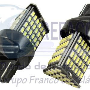 FO-L744387FC FOCO LED T20 DOUBLE 7443 87LEDS  FLASH BLANCO 12V