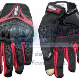GUA-7107-0010B GUANTE TACTIL TOUCH NAVEGADOR ROJO L