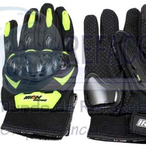 GUA-7107-0026A GUANTE P/MOTO SPEED NEON VERDE M