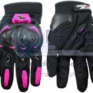 GUA-7107-0027C GUANTE P/MOTOCICLISTA SPEED NEON-ROSA M