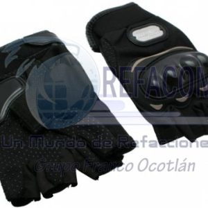 GUA-7107-0202C GUANTE P/MOTOCICLISTA IRON RACING COOLMAN NGO XL