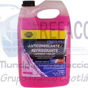 HCP33GAL ANTICONGELANTE HELLA GALON ROSA VW,TOYOTA,AUDI,