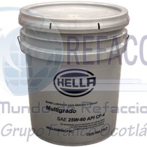 HDO-25W60CF4C ACEITE MINERAL SAE 25W60 CF-4 CUBETA 19L