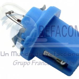 HELLA-007997211 FOCO MINI 12V 1.2W BX8.5D B/AZUL CELESTE