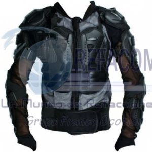 JAK-7410-0001C JACKET PROTECTOR IRON RACING ZEUS NEGRO XL