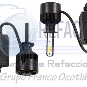 LED2C-H1RB FOCO LED H1 2 CARAS BICOLOR CAMBIABLE ROJO-BLANCO