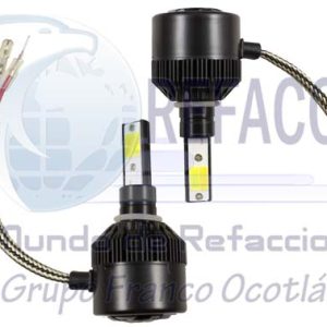 LED2C-H3AB FOCO LED H3 2 CARAS BICOLOR CAMBIABLE AMA-BCO