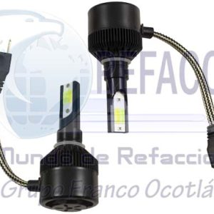 LED2C-H7AZB FOCO LED H7 2 CARAS BICOLOR CAMBIABLE  AZUL-BLANCO