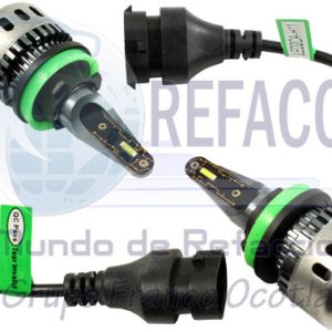LED2CA-H11 FOCO LED H11 SISTEMA COMPLETO 2 CARAS LED  LUZ ALT