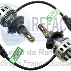LED2CA-H7 FOCO LED H7  SISTEMA COMPLETO 2 CARAS LED  LUZ ALT