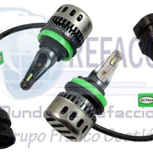 LED2CA-H9 FOCO LED H9  SISTEMA COMPLETO 2 CARAS LED  LUZ ALT