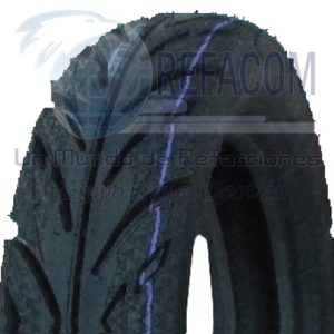 LLA-6401-1507 LLANTA MOTO 90/90-10 TL 6PR E215