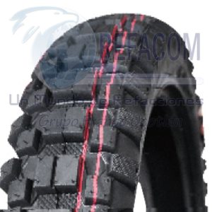 LLA-6401-1561 LLANTA MOTO 100/100-17 TL 6PR E135