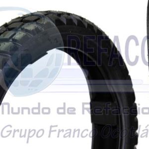 LLA-6401-1566A LLANTA MOTO 110/90-17 GAJOS TL D025