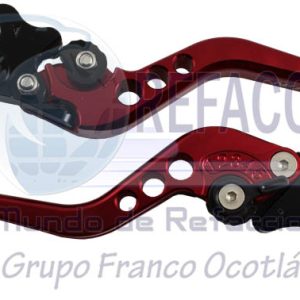 MAJ-1111-8010R MANIJA JGO DECORATIVAS ALUMINIO IR8010 ITALIKA 125