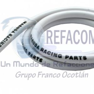 MAN-2144-0016 MANGUERA GASOLINA RACING 1MT BLANCO