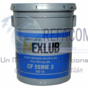 MEX-LUB19D-50 ACEITE CUBETA 19L MEXLUB SERIE III HD50 =70845