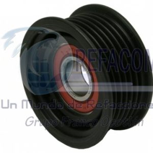 PUL-F015 POLEA TENSORA 2 1/2" CONTOUR MYSTIQUE