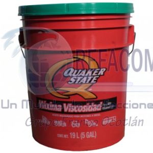Q19D-25W50 ACEITE QUAKER 25W50 DIESEL 19L (MAXIMA VISCOSIDAD)