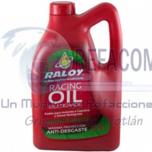 RALOY-5593 ACEITE RALOY MULTIGRADO 20W50 SL/CF GARRAFA 5L