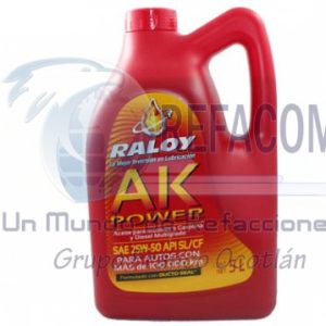 RALOY-5948 ACEITE RALOY AK POWER SAE 25W50 SL/CF 5L