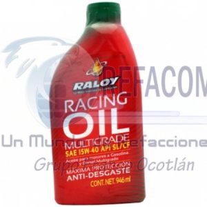 RALOY-6352 ACEITE RALOY RACING MULTIGRADO 15W40 SL .946ML