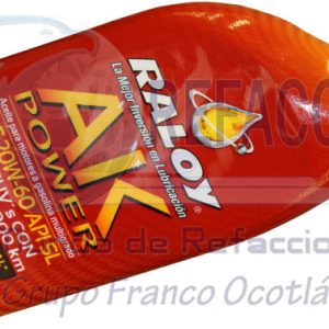 RALOY-6744 ACEITE RALOY POWER AK 20W-60 .946ML
