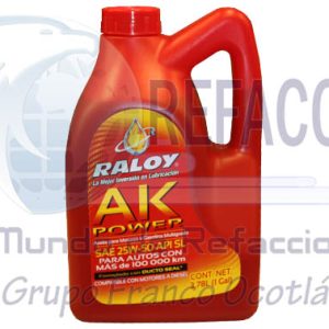 RALOY-6842 ACEITE RALOY POWER 25W-50 GALON 3.78L