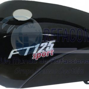 TAN-8623-0002C TANQUE GAS NEGRO FT125 SPORT