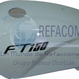 TAN-8623-0002G TANQUE GAS BLANCO FT125 SPORT