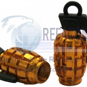 TAP-2606-0801D TAPON VALVULA AIRE ALUMINIO GRANADA DORADO